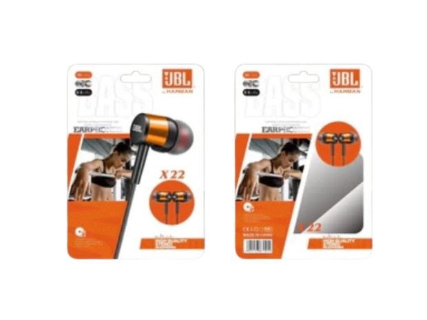 &u+ AURICULAR CABLE JBL EARPHONES X22
