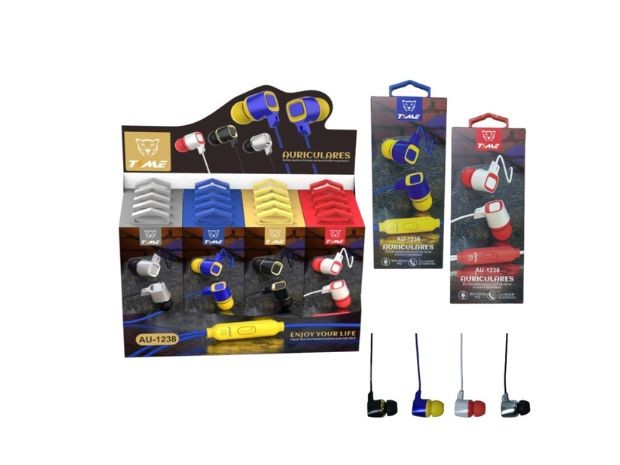&u+ AURICULAR CABLE MANOS LIBRES TIME AU-1238