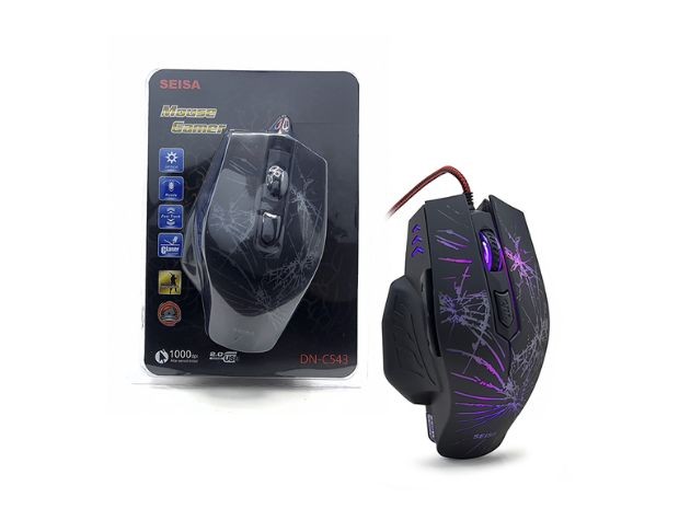 &u+ MOUSE PC RETOILUMINADO DN-C010