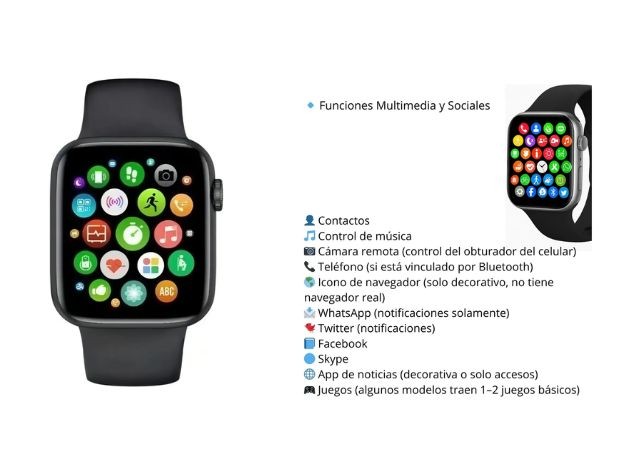 &u+ RELOJ INTELIGENTE SMARTWATCH KY-W8