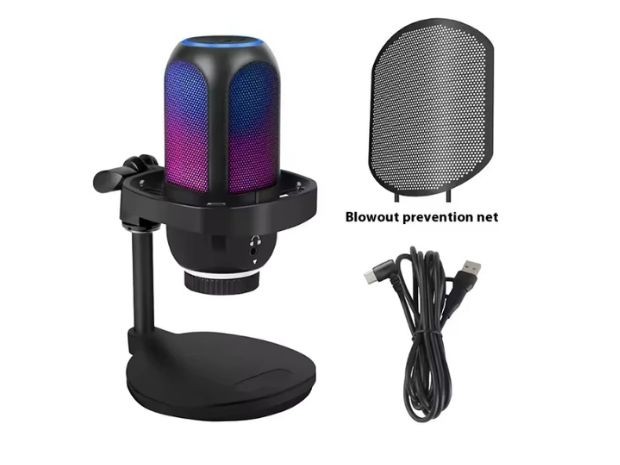 &u++ MICROFONO PROFESIONAL CON BOTON DE VOLUMEN YX-X9860 (*)