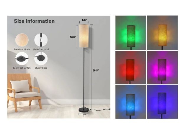 &uu LAMPARA LED CON CONTROL LED-Q9862