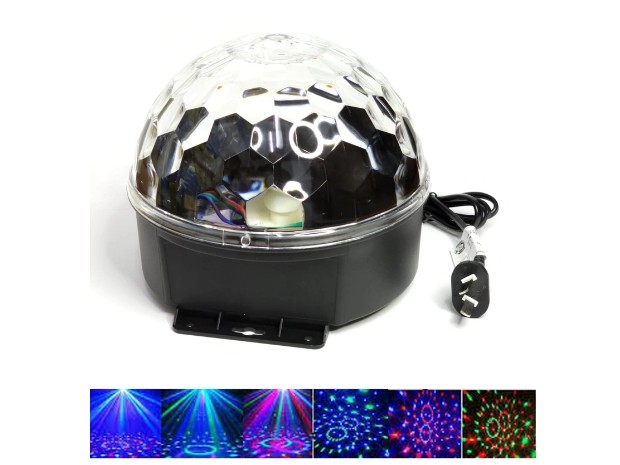 &ua BOLA LED RGB GIRATORIA AUDIORITMICA LP-41