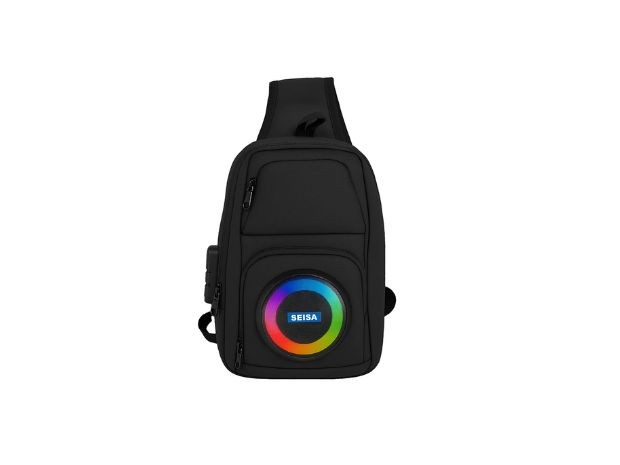 &u+ MOCHILA Y MORRAL CON PARLANTE CH-M819