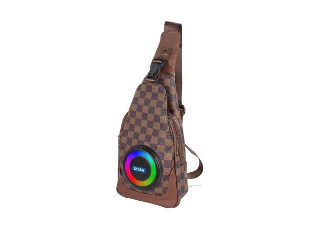 &u+ MOCHILA Y MORRAL CON PARLANTE CH-M818