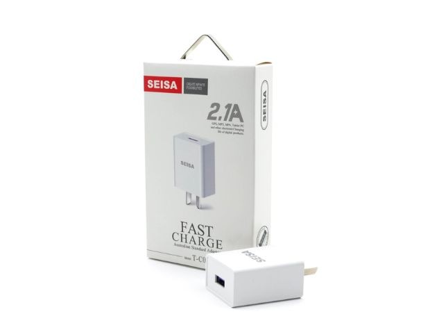 &u+ CARGADOR CELULAR CABEZAL USB 2.1A T-C01