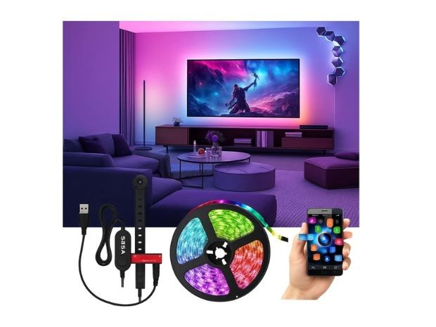 &u+ TIRA LED (5050) + DETECCION DE COLOR 4MT LED-CP1101