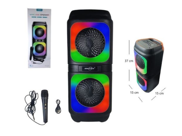 &u+ PARLANTE BT BLUETOOTH GTS-2133 MP3 / BT / FM / AUX