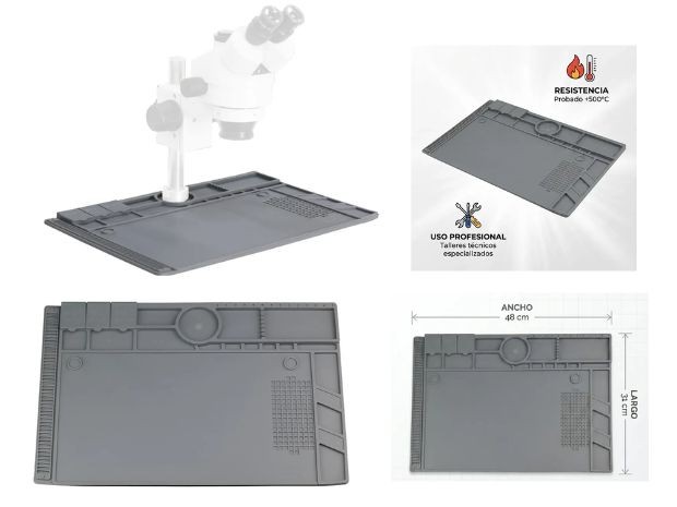 &u+ MANTA ANTIESTICA SILICONA PARA MICROSCOPIO YX-1903