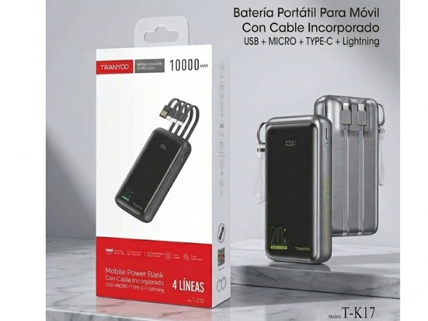&ua POWER BANK 10,000 MAH T-D10