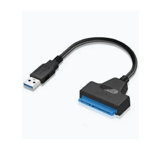 &uu CABLE ADAPTADOR USB 3.0 + TIPO C A SATA 2.5 (371)