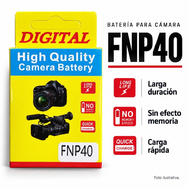 &ua BATERIA FNP40